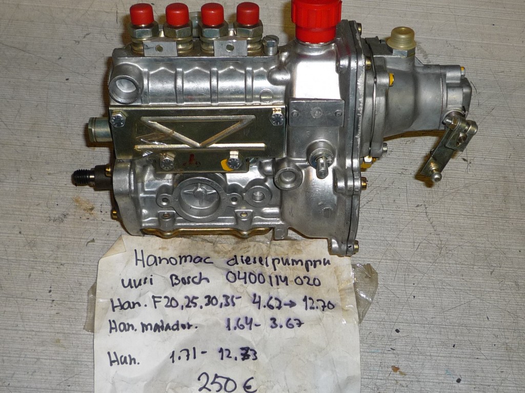 Hanomac dieselpumppu